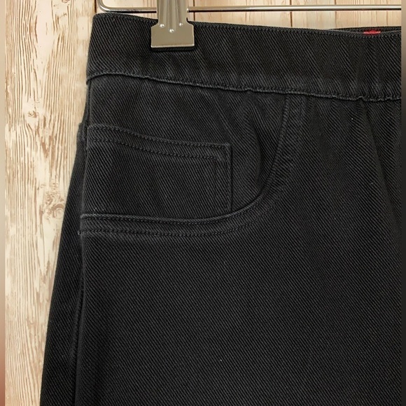Spanx Black Denim Jeggings Size Small - Picture 3 of 14